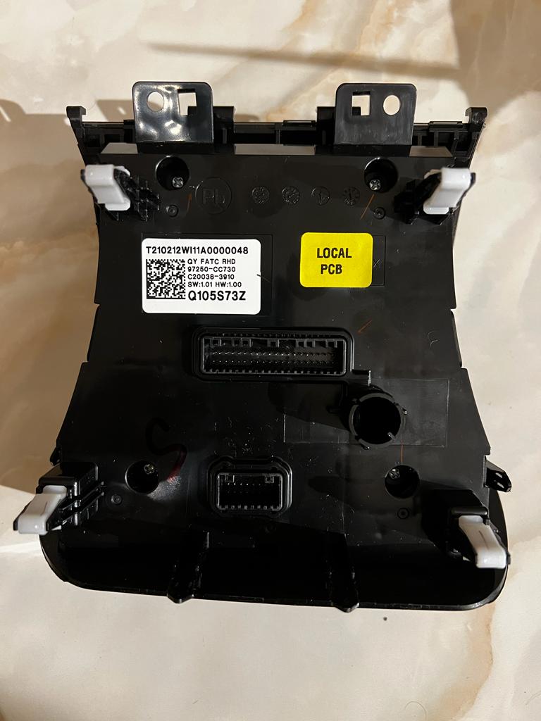 Kia Sonet control Panel 2020