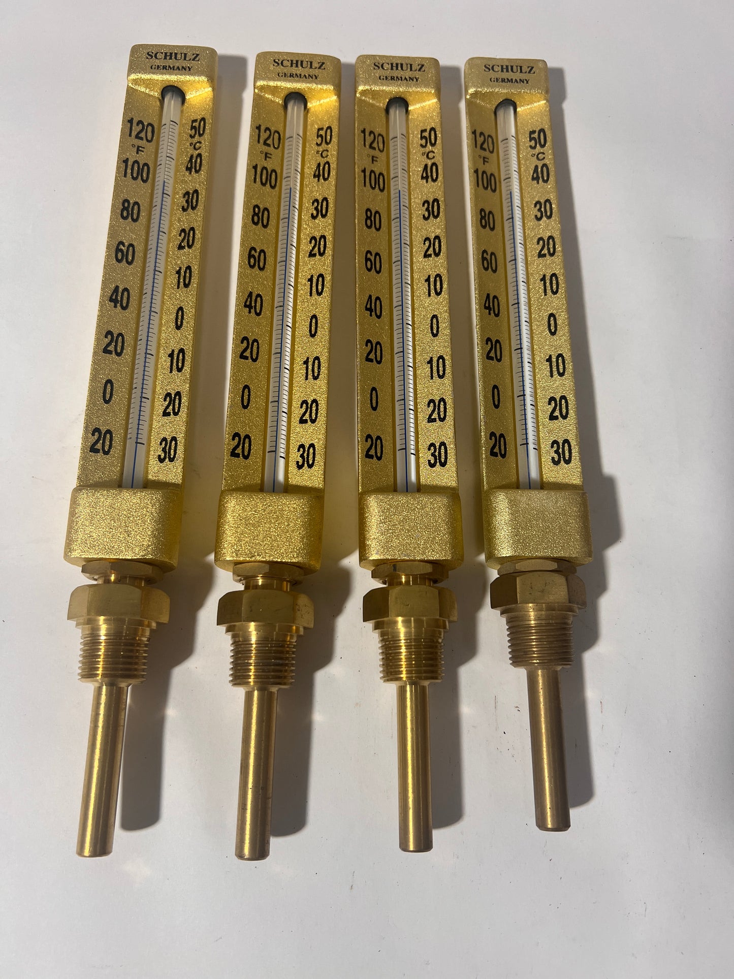 Schulz V-Thermometer 30 to 50 centigrade