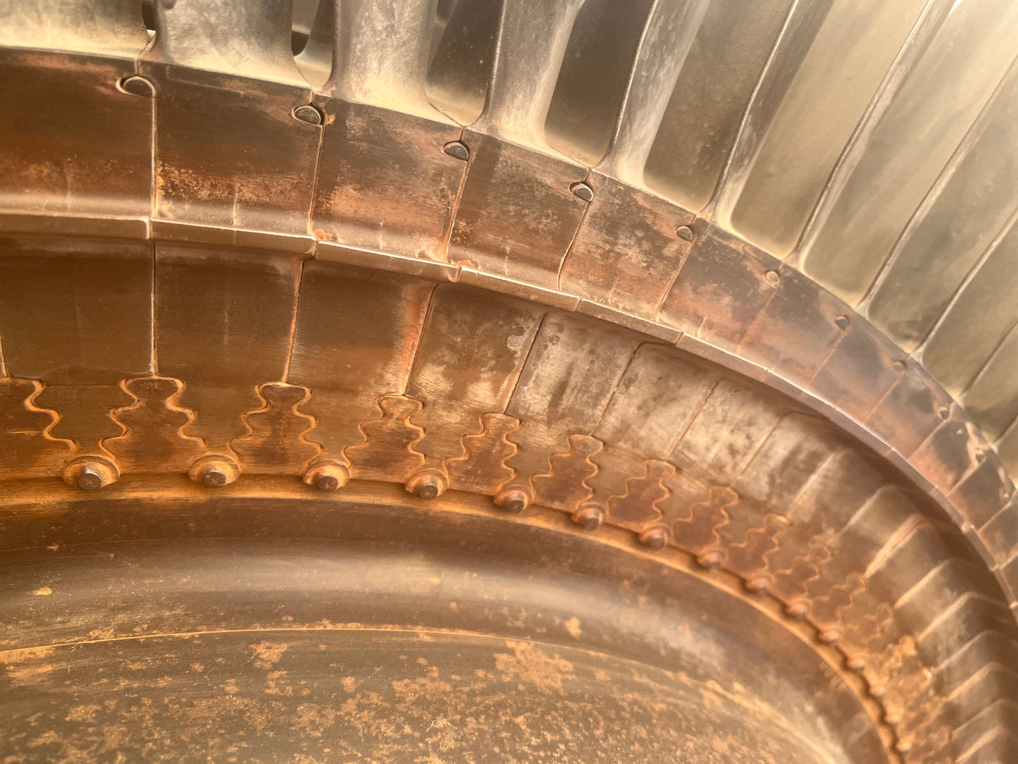 Used Gas Turbine Rotor 6531b