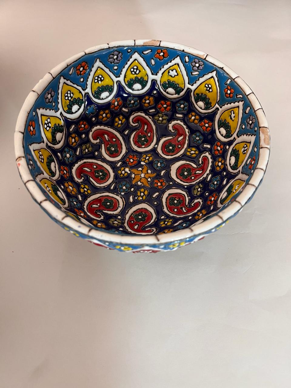 Assorted Bowels made from Clay with an artistic Design & Decor