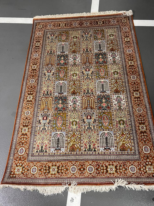 Silk Carpet 195 cm X 120 cm slight used