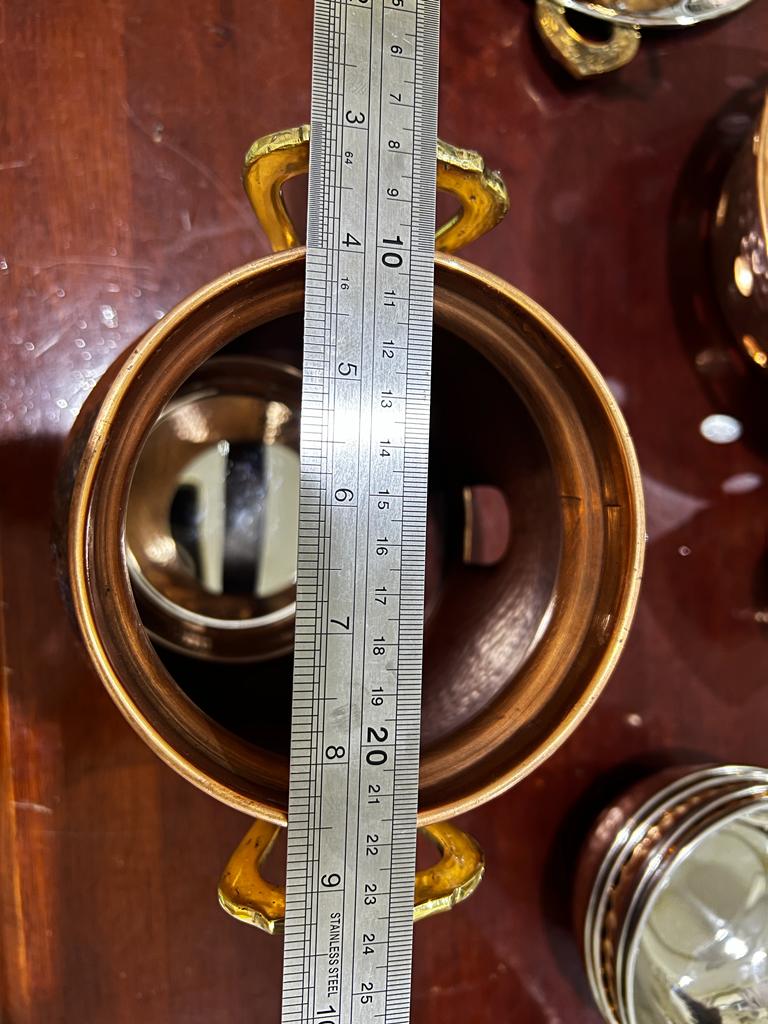 Assorted Traditional Indian Brass Cookware