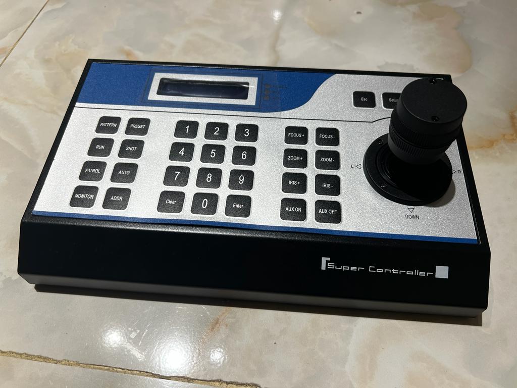Super Controller RS-485 Joystick Camera CCTV IP PTZ Keyboard Control Unit