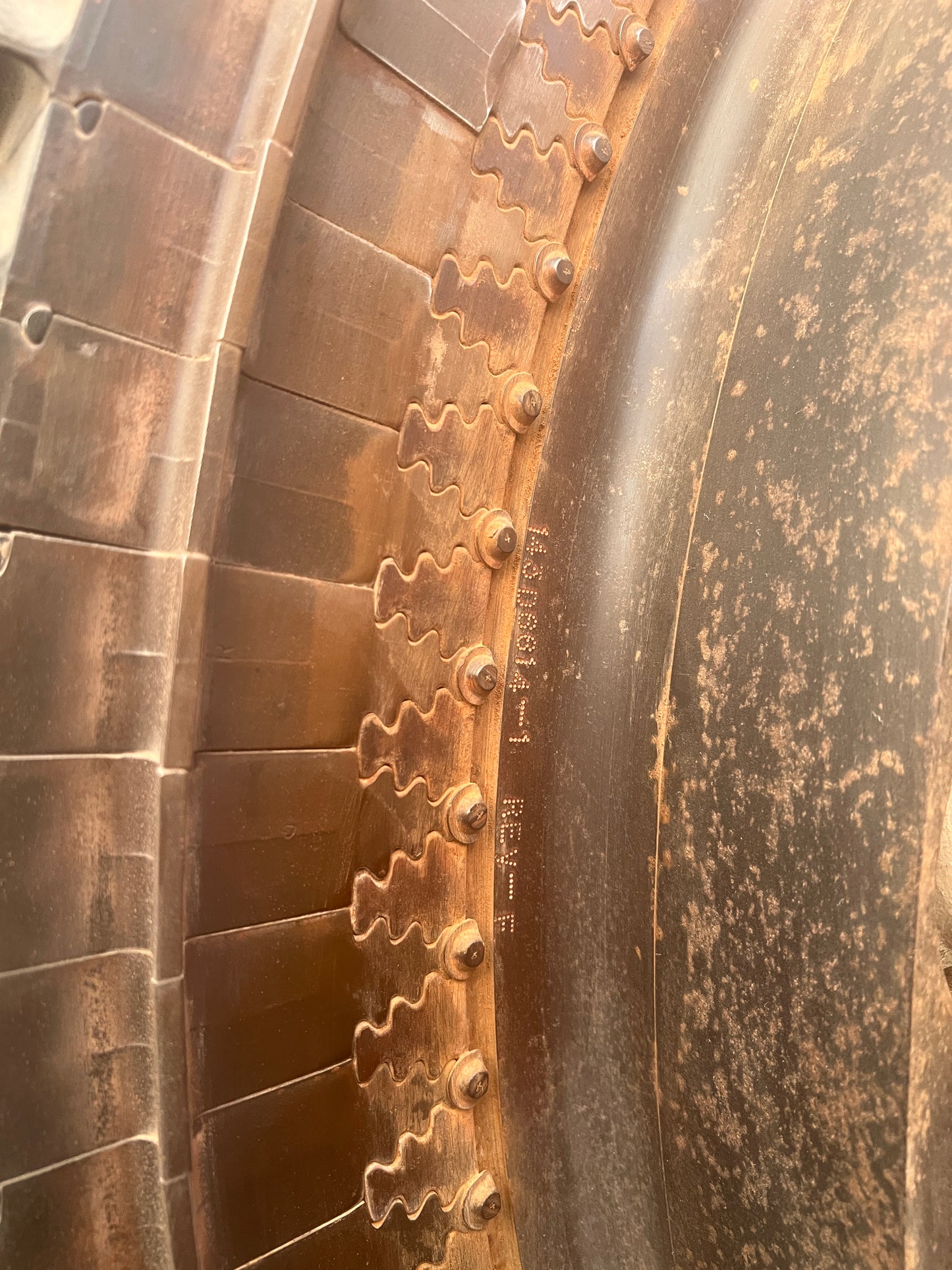 Used Gas Turbine Rotor 6531b