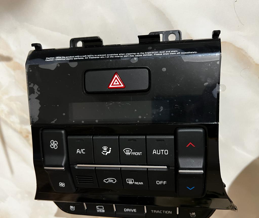 Kia Sonet control Panel 2020