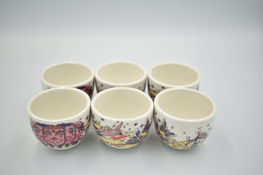 Arabic Twix Coffee Cups set of 12