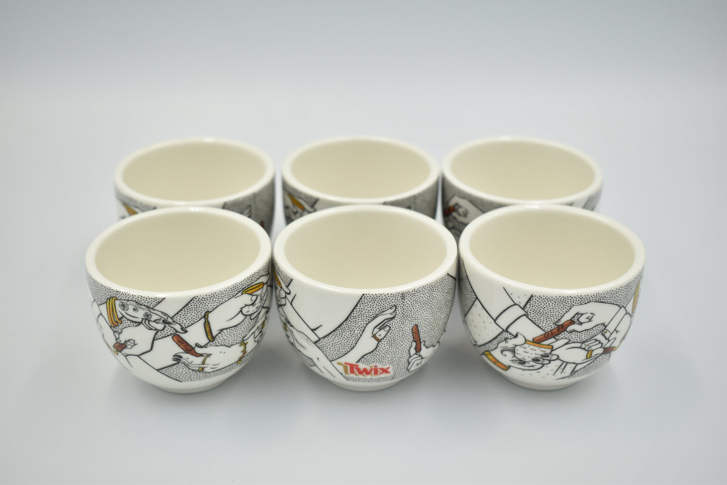 Arabic Twix Coffee Cups set of 12