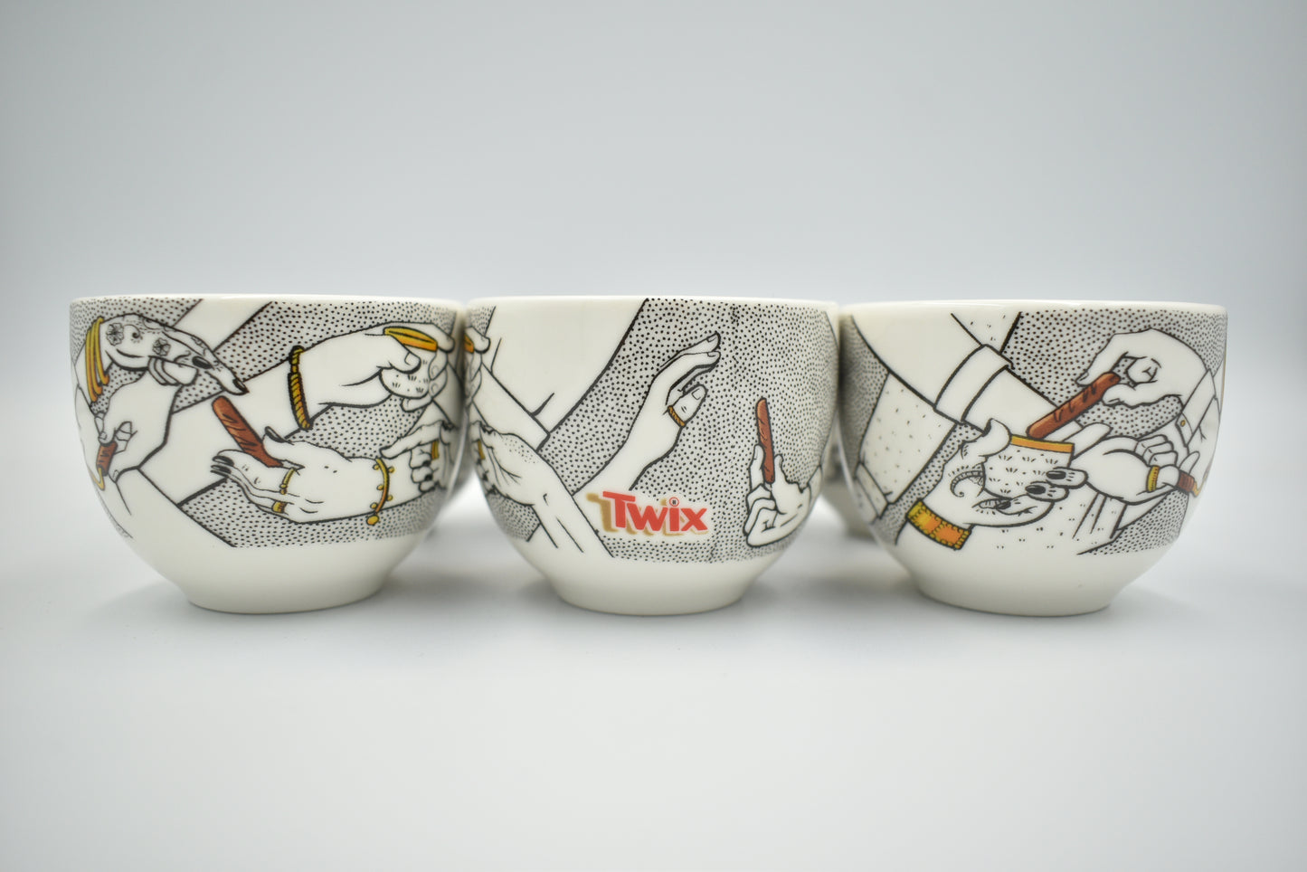 Arabic Twix Coffee Cups set of 12