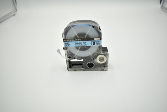 SKY Tape Cartridge for Epson LabelWorks and KingJim TepraPro Label Printers (Black on White, 12 mm)