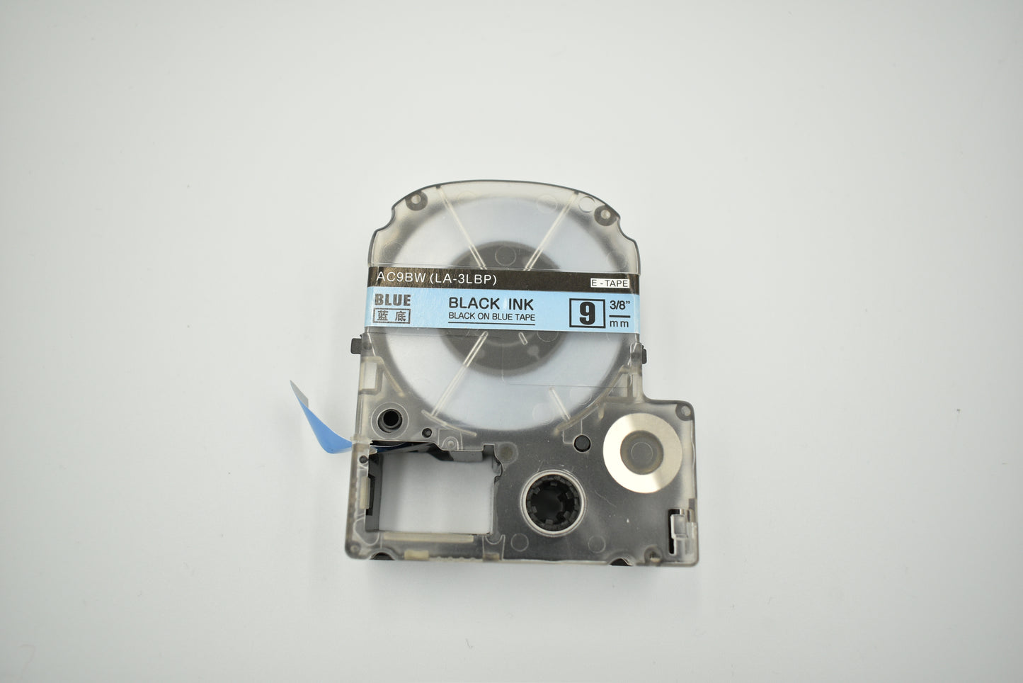 SKY Tape Cartridge for Epson LabelWorks and KingJim TepraPro Label Printers (Black on White, 12 mm)