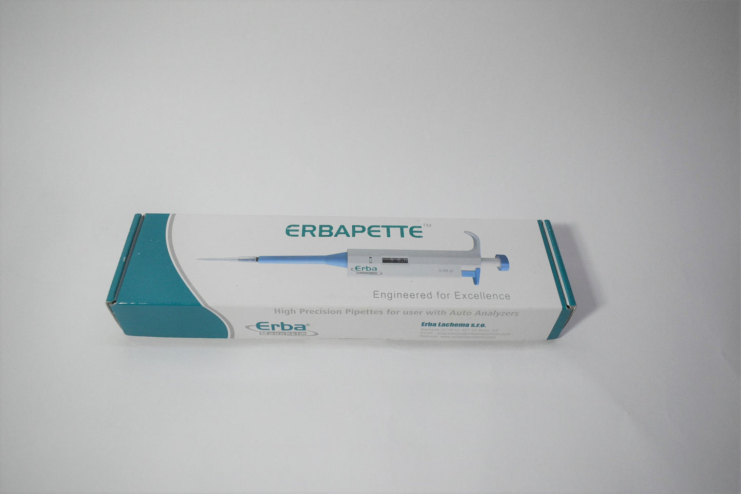 ERBAPETTE High Precision Pipettes for user with Auto Analyzers