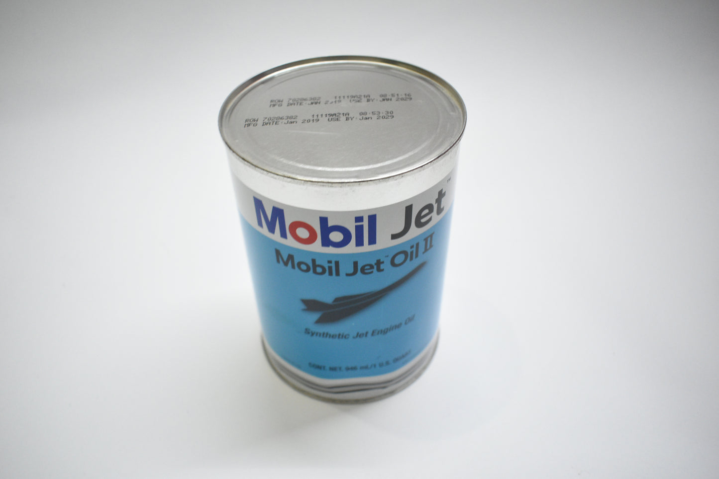 Mobil Jet Oil II 2 Engine Oil. 4 US Quarts 946ml