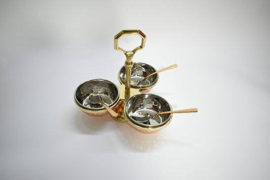 Assorted Traditional Indian Brass Cookware