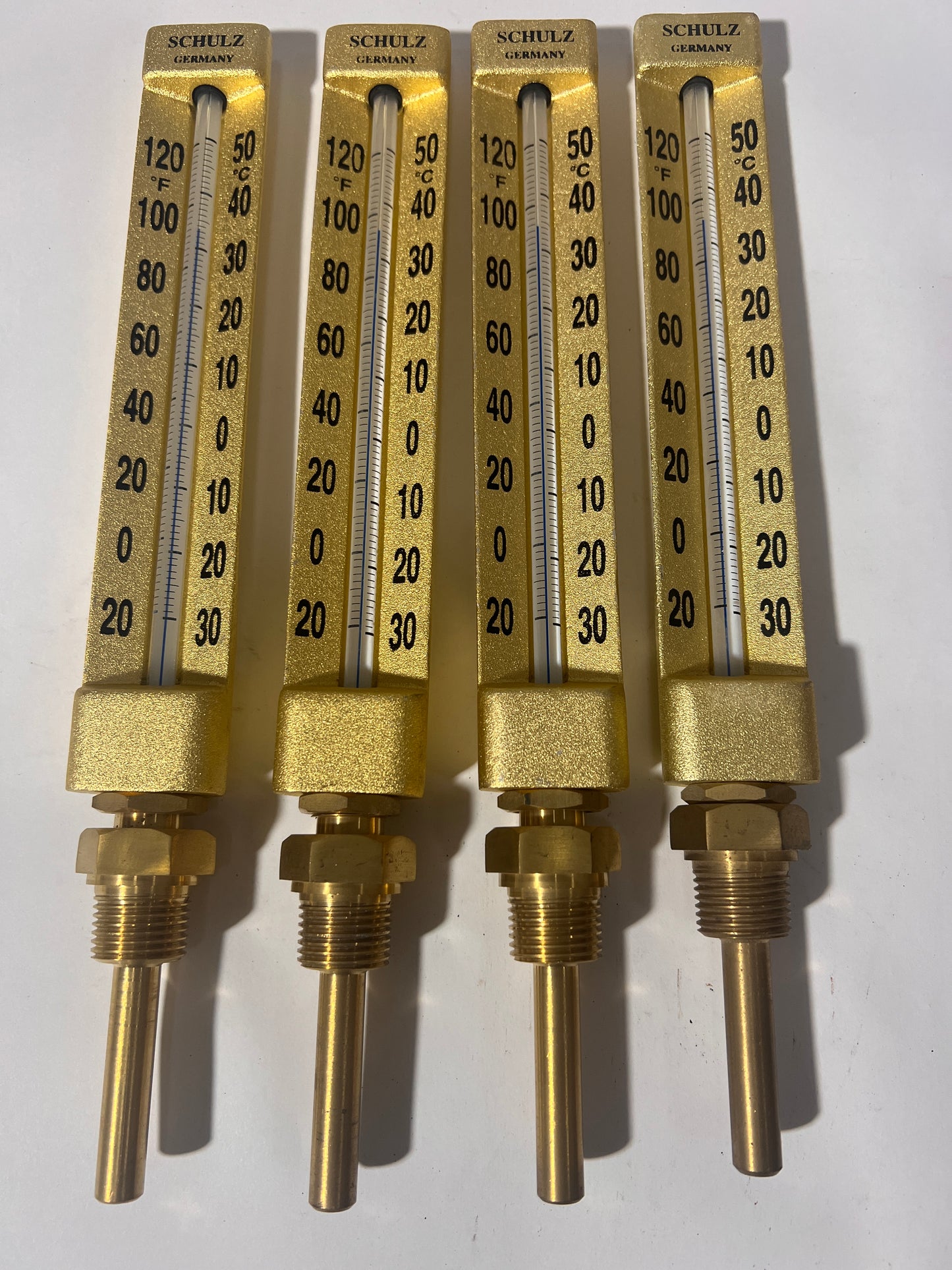 Schulz V-Thermometer 30 to 50 centigrade