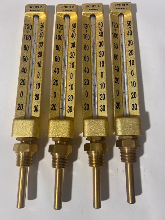 Schulz V-Thermometer 30 to 50 centigrade