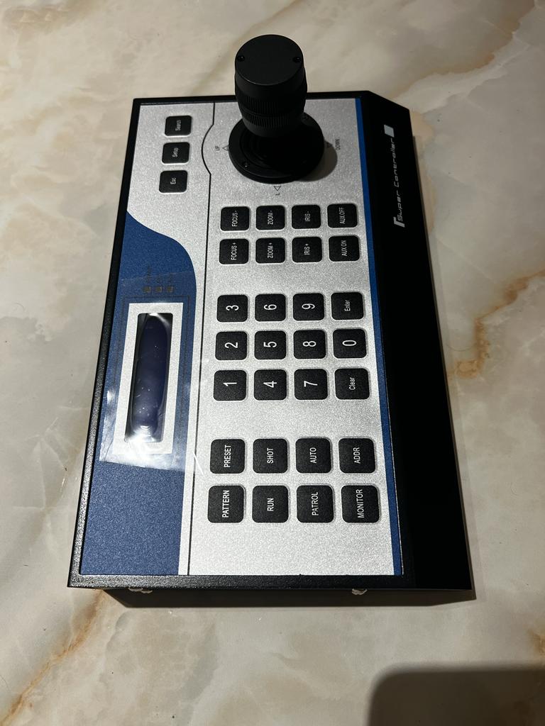 Super Controller RS-485 Joystick Camera CCTV IP PTZ Keyboard Control Unit